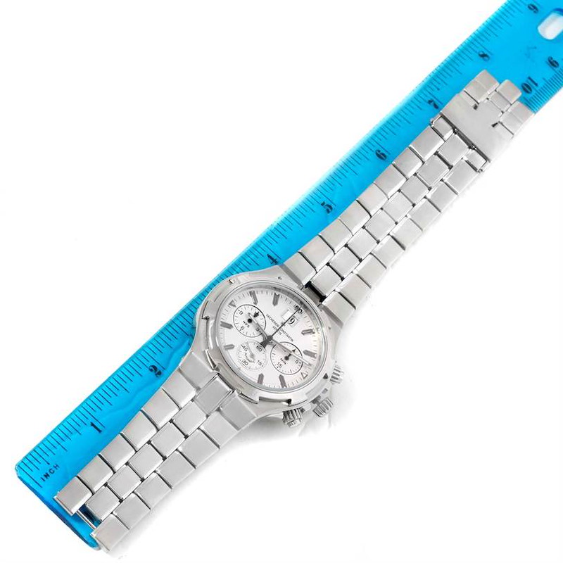 Vacheron Constantin Overseas Chronograph Silver Dial Watch 49140