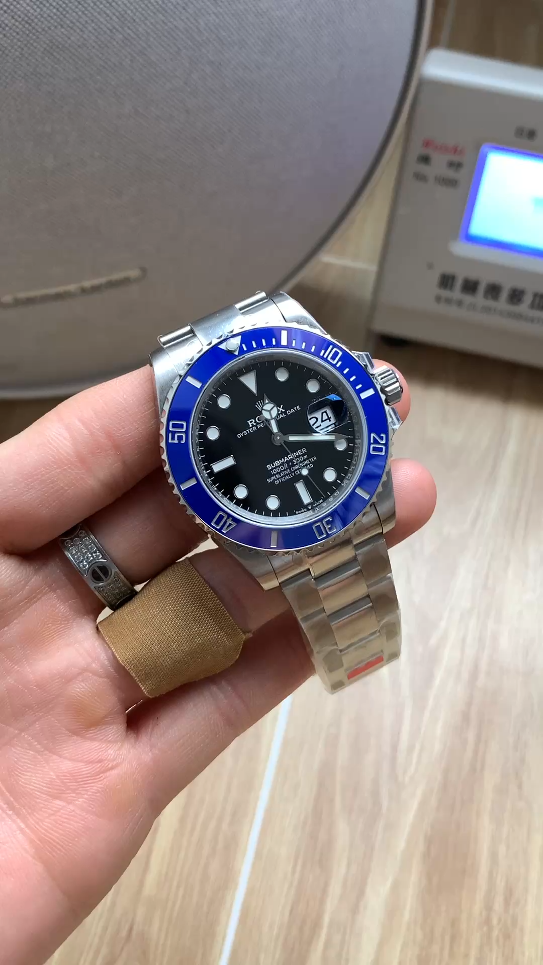 CC Rolex Submariner 126619LB 0003 Blue Bezel Black Dial 41mm Mens Replica Watch