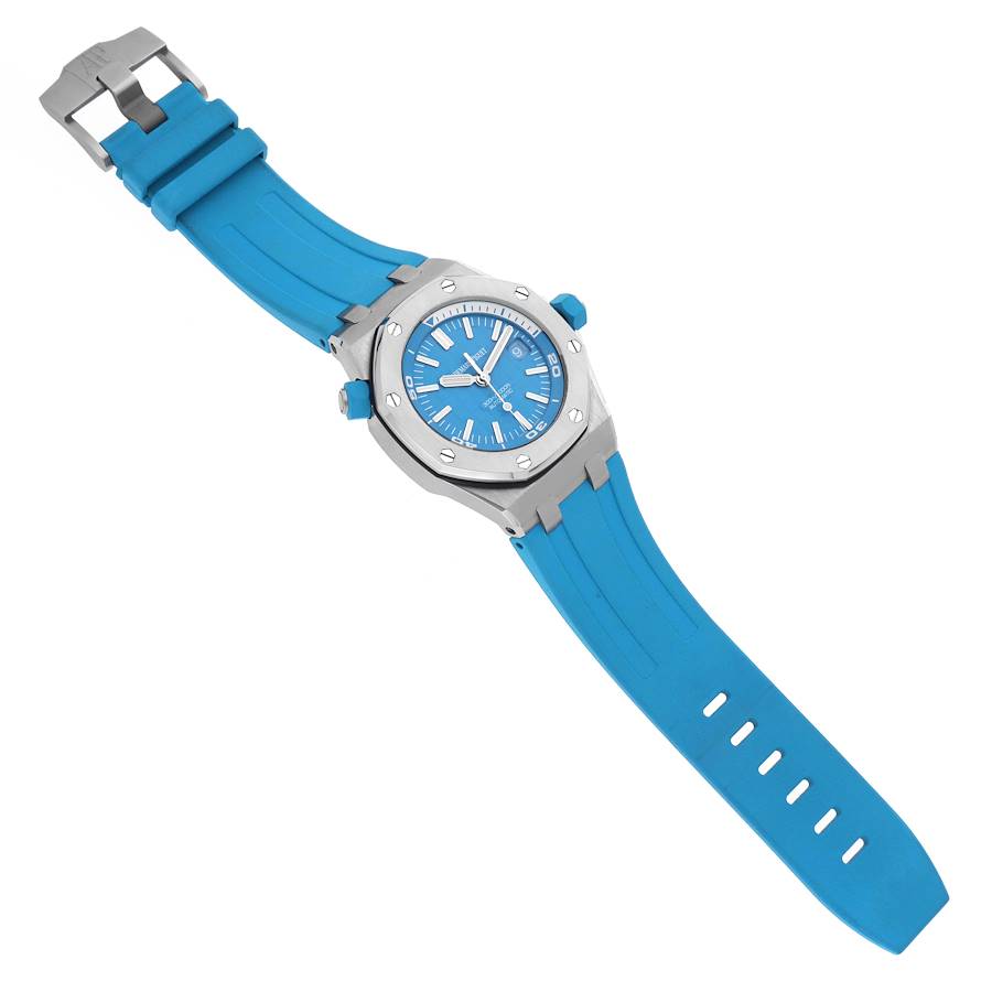 Audemars Piguet Royal Oak Offshore Diver Steel Mens Watch 15710ST