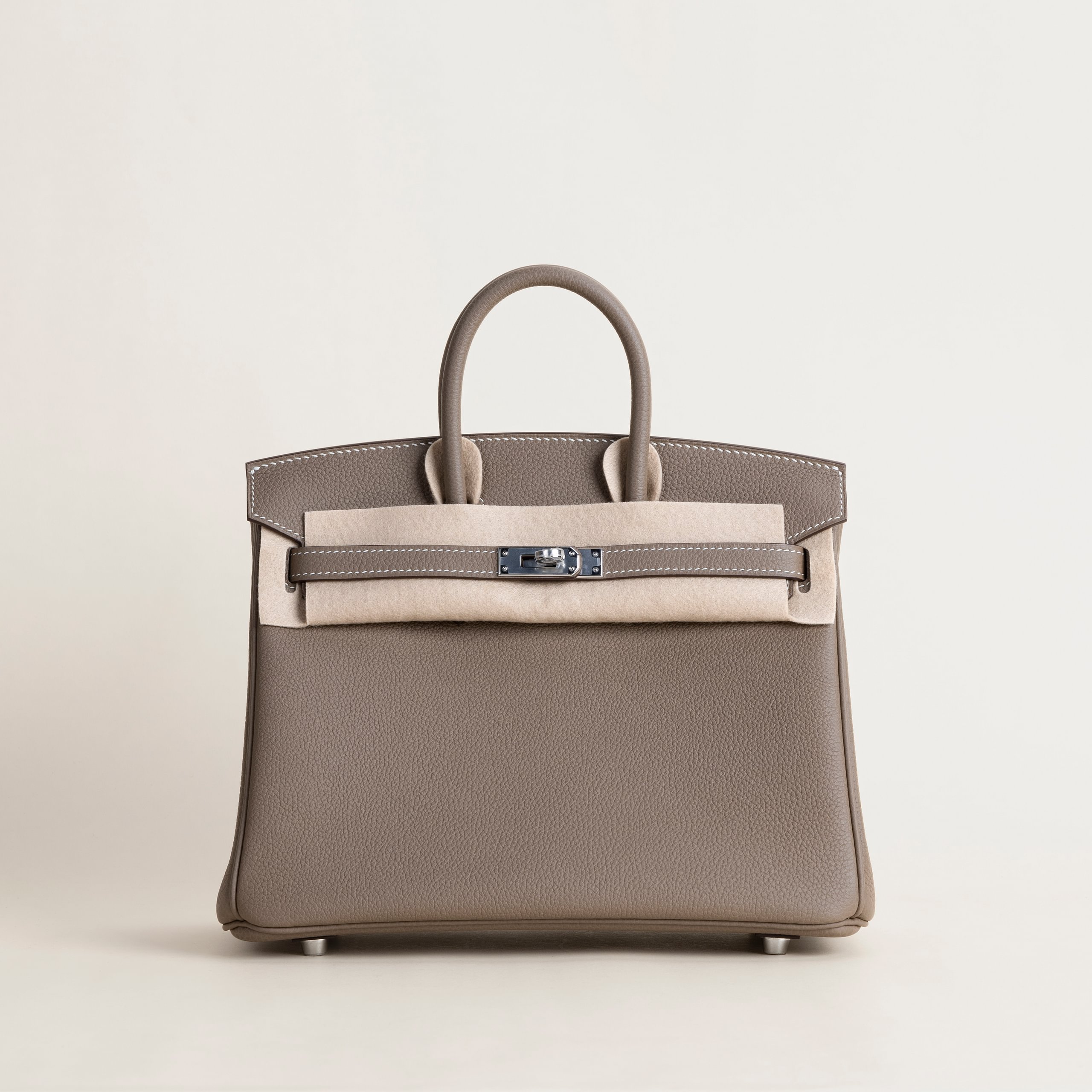 Birkin 25 togo etoupe PHW