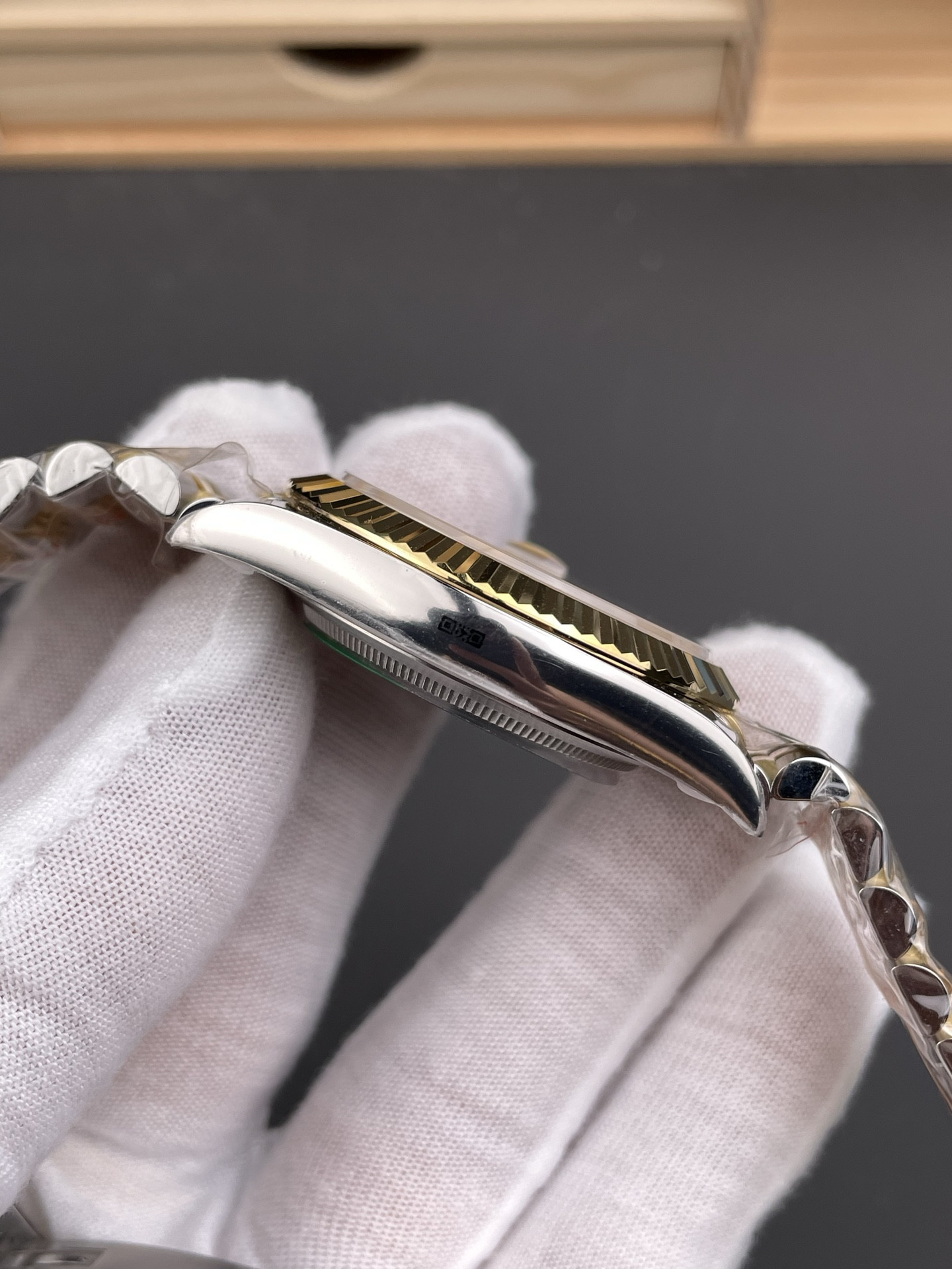 Two-Tone Champagne Dial Datejust