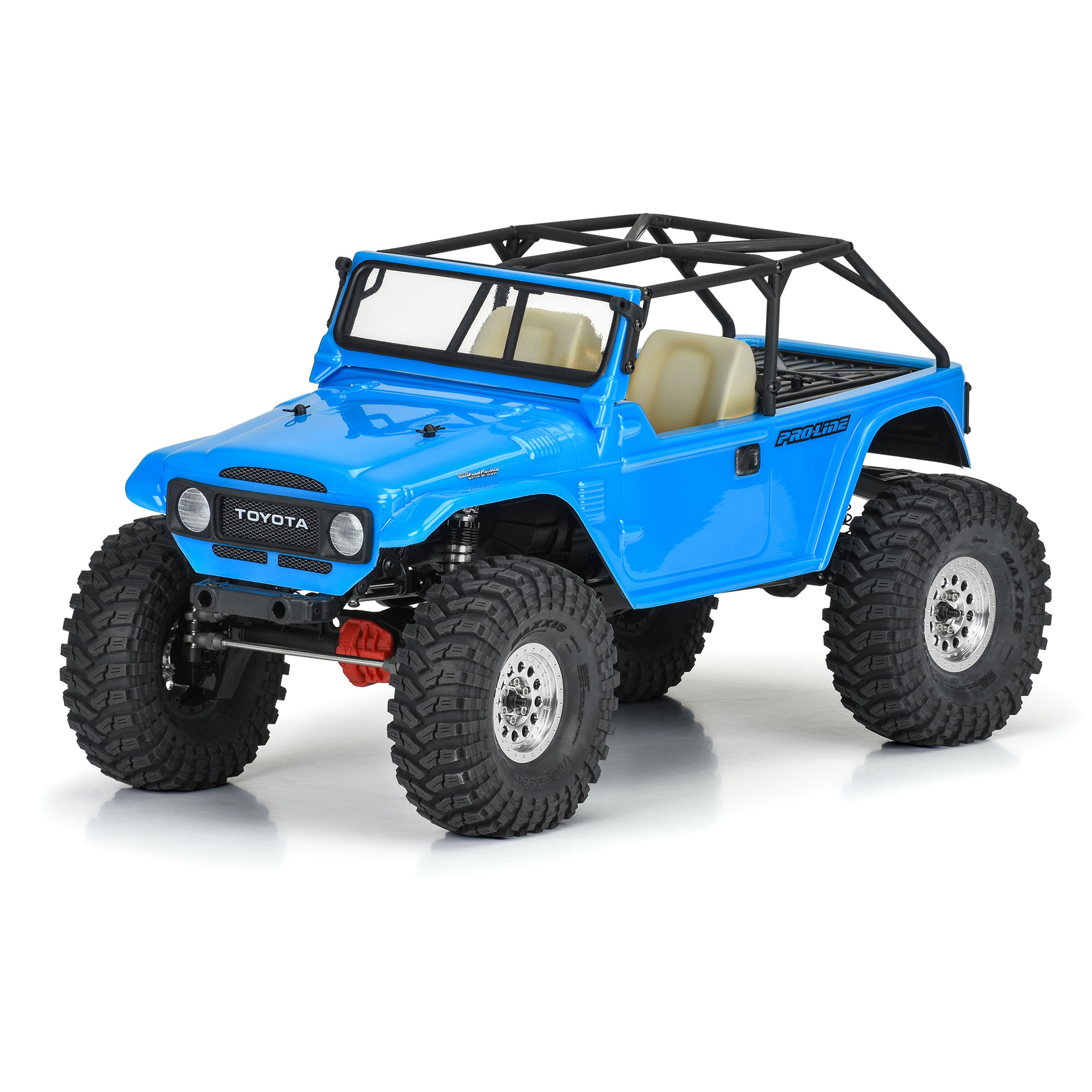 ARRMA 1/10 1979 Toyota Land Cruiser FJ40 Clear Body/Cage 12.3