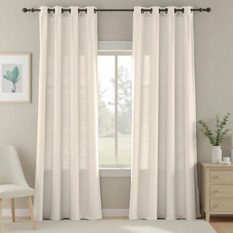 Custom Heavyweight Linen Drape (Grommet)