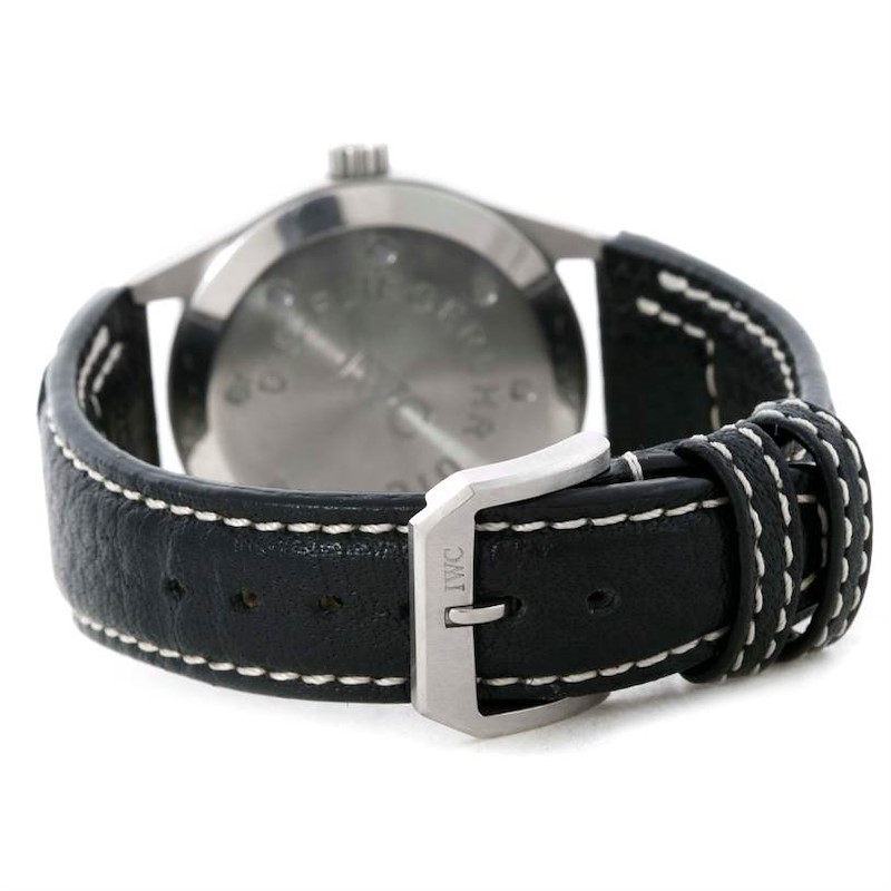 IWC UTC Second Time Zone Automatic Steel Mens Watch IW325101