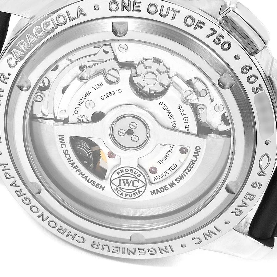 IWC Ingenieur Caracciola Slate Dial Limited Edition Mens Watch IW380702