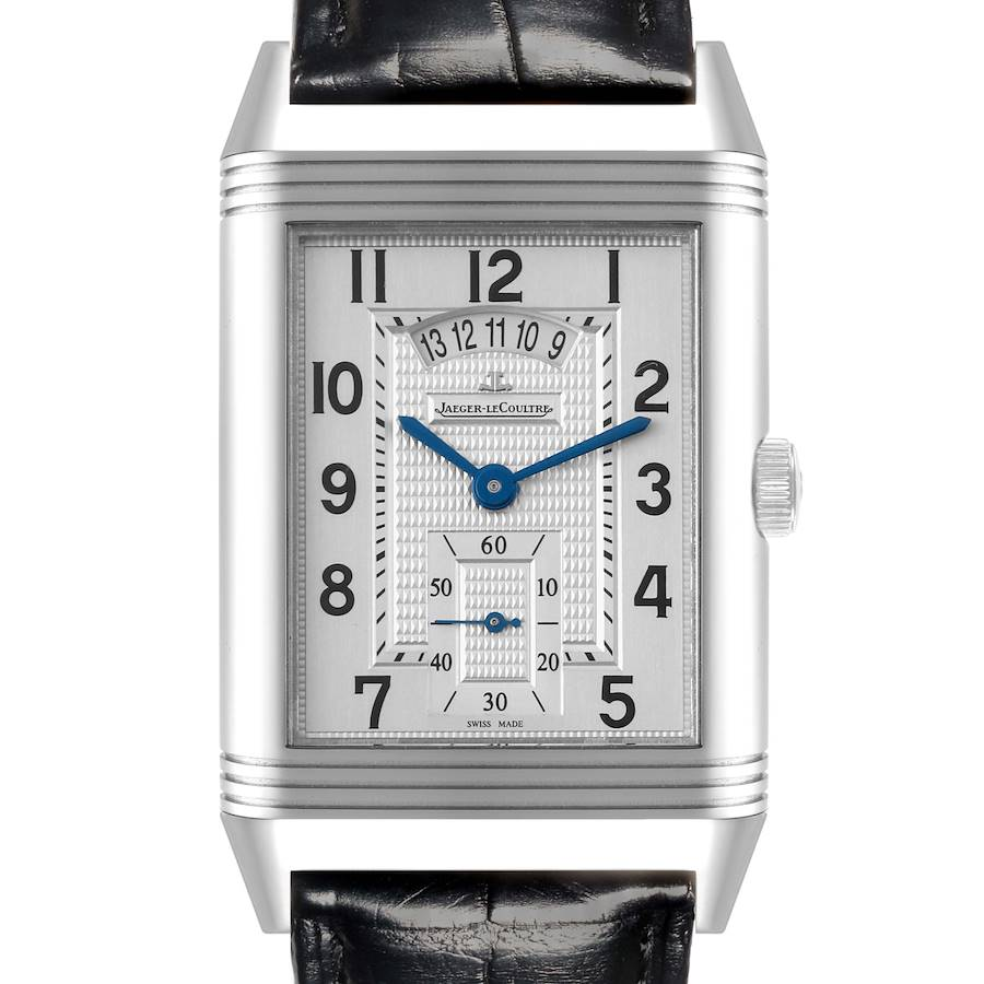 Jaeger LeCoultre Grande Reverso Steel Mens Watch 273.8.85 Q3748421