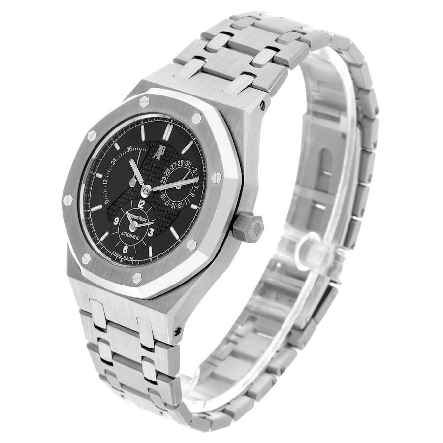 Audemars Piguet Royal Oak Dual Time Power Reserve Steel Watch 25730ST