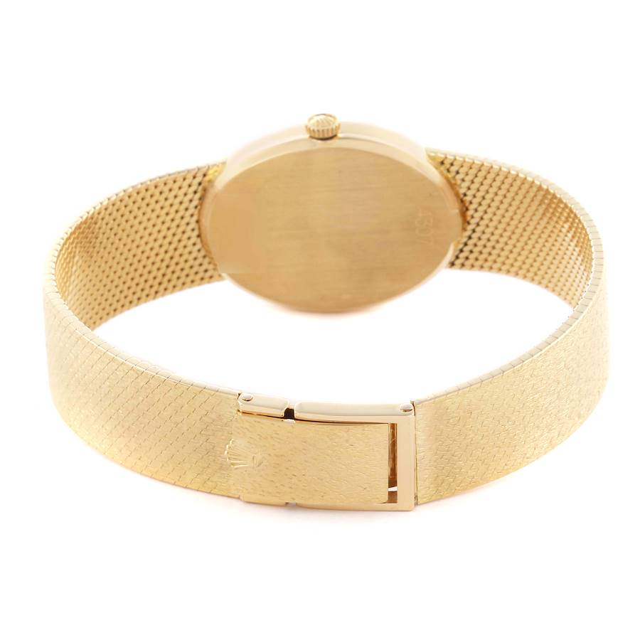 Rolex Cellini Yellow Gold Vintage Ladies Watch 4307