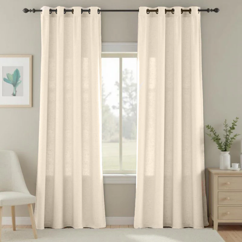 Custom Heavyweight Linen Drape (Grommet)