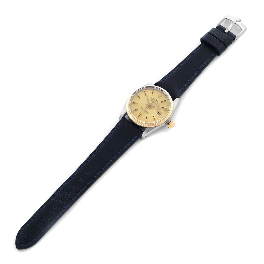 Rolex Datejust Steel Yellow Gold Vintage Mens Watch 16013