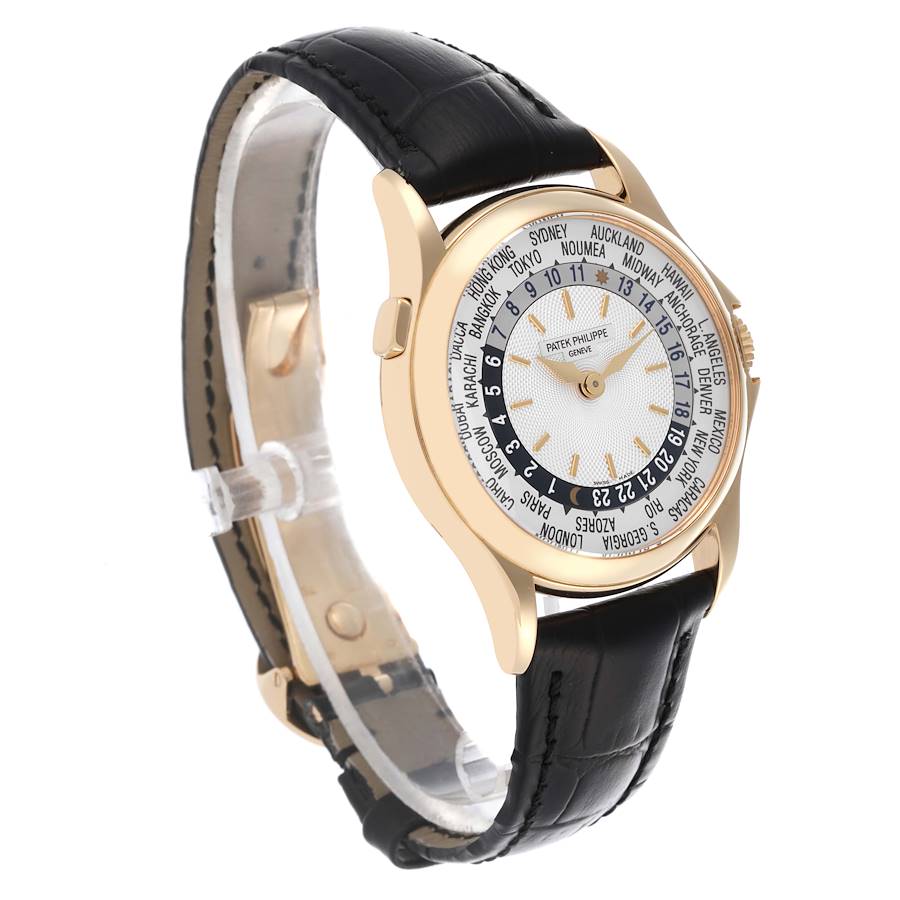 Patek Philippe World Time Complications Yellow Gold Mens Watch 5110J