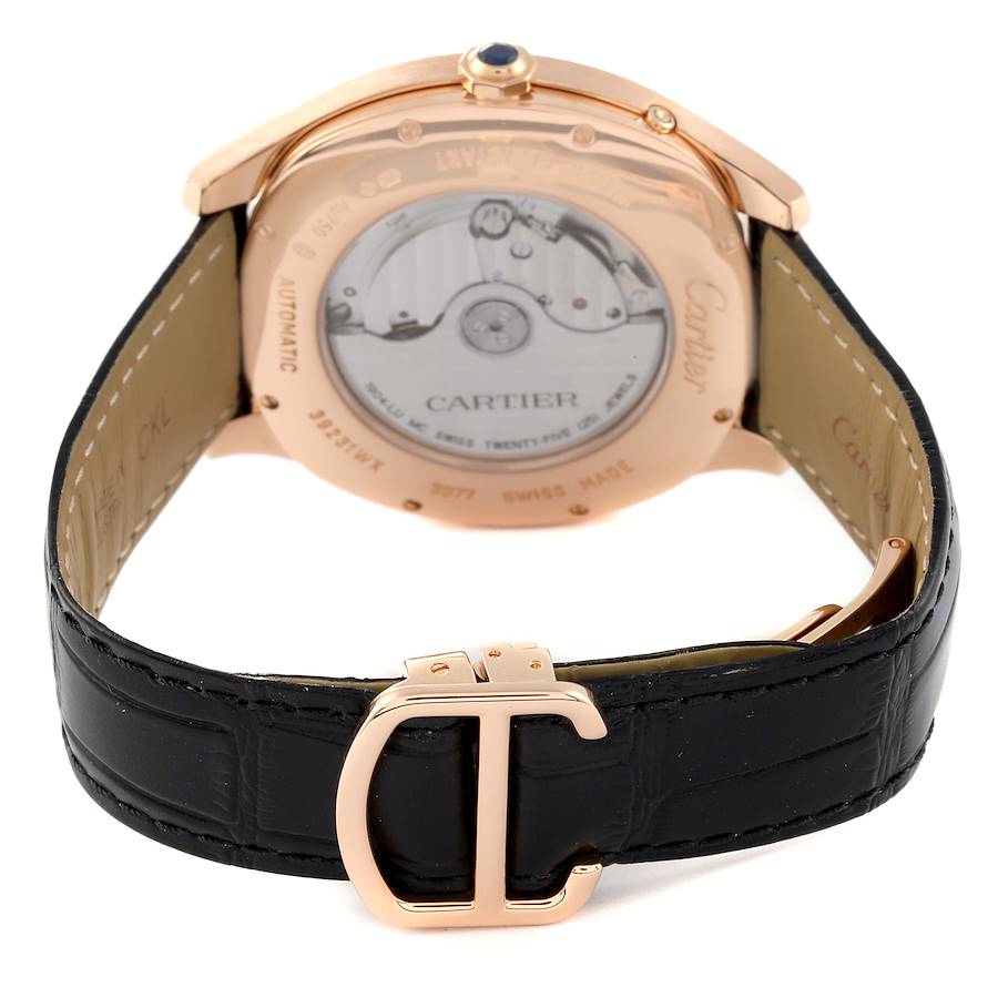 Cartier Drive Rose Gold Moonphase Mens Watch WGNM0008