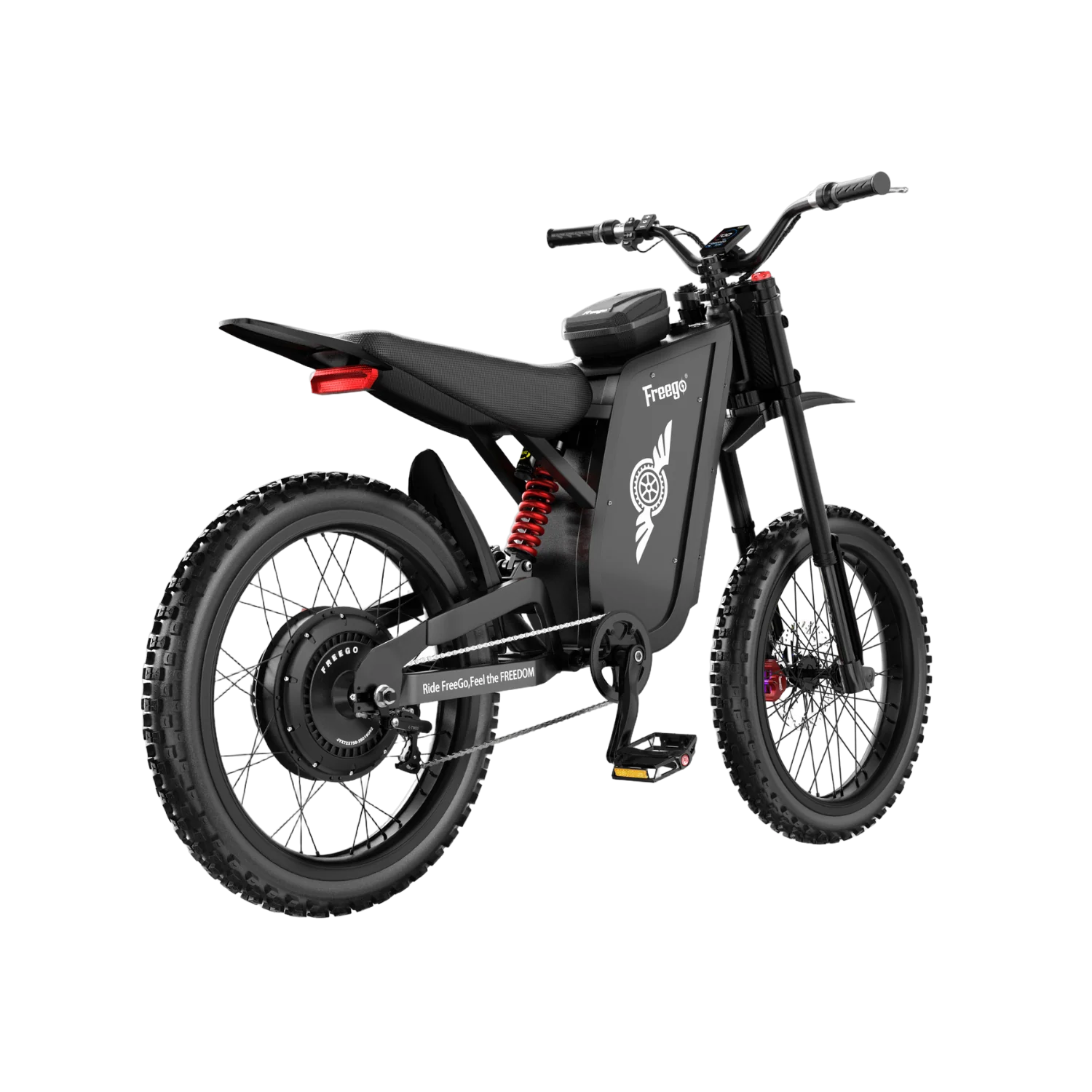 Freego X3 All-Terrain Electric Dirt Bike with Pedals
