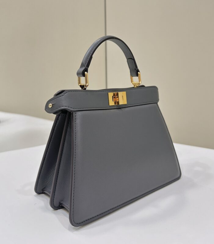 Replica Fendi Peekaboo Mini Grey