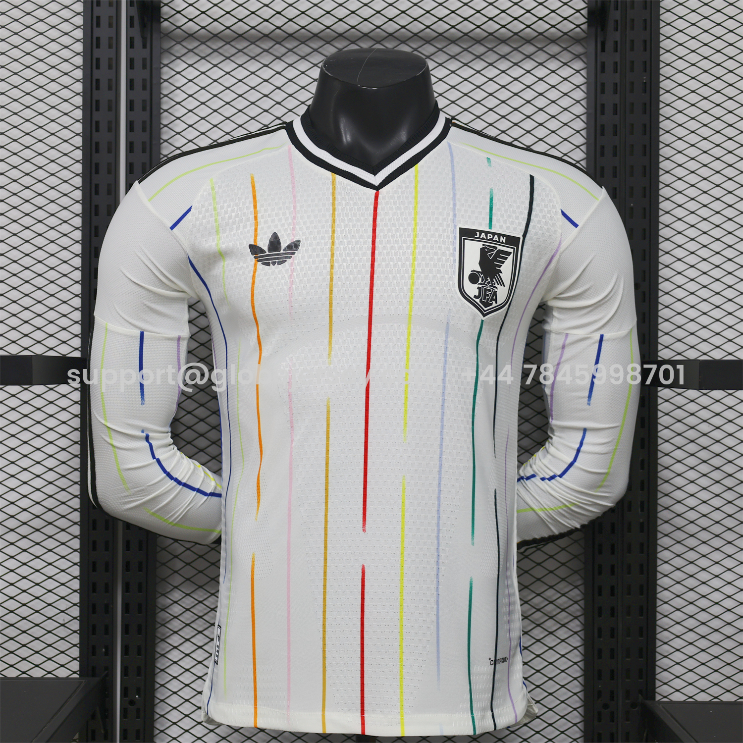 Japan 2026 Away Long Sleeves Jersey - Player Version