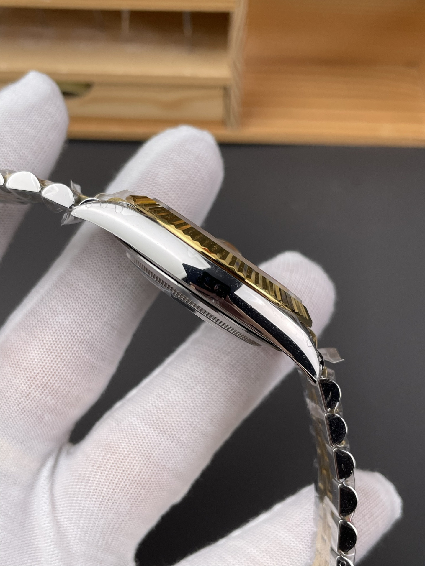 Two-tone Champagne Diamond Dial Datejust V2 Version