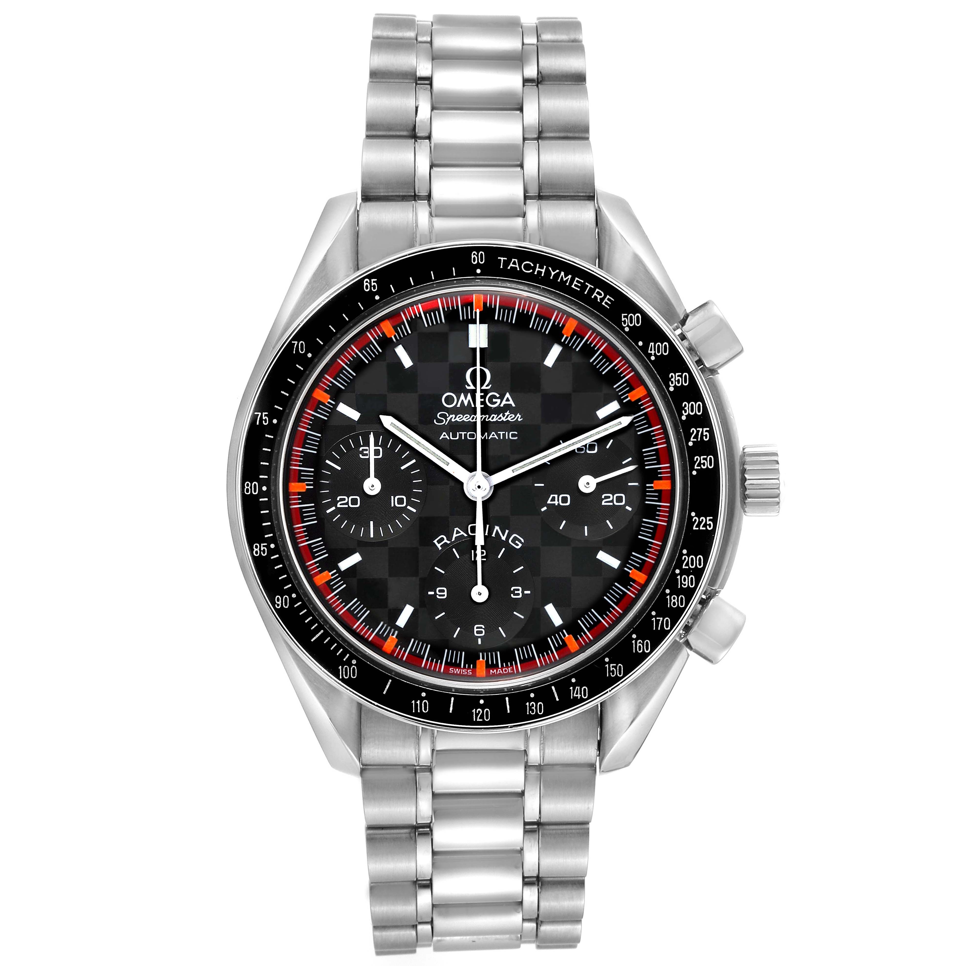 Omega Speedmaster Schumacher Racing LE Steel Mens Watch 39.0 MM 3518.50.00