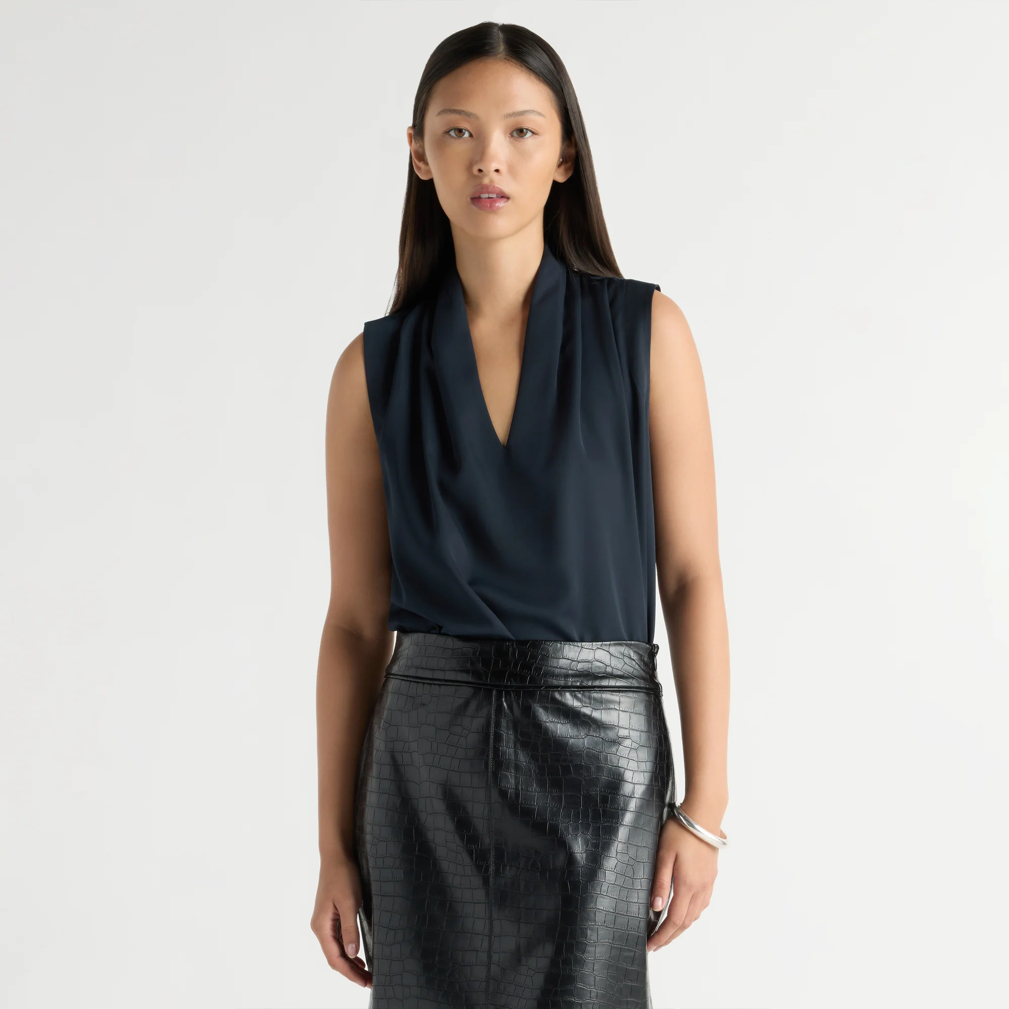 Jae V-Neck Sleeveless Blouse