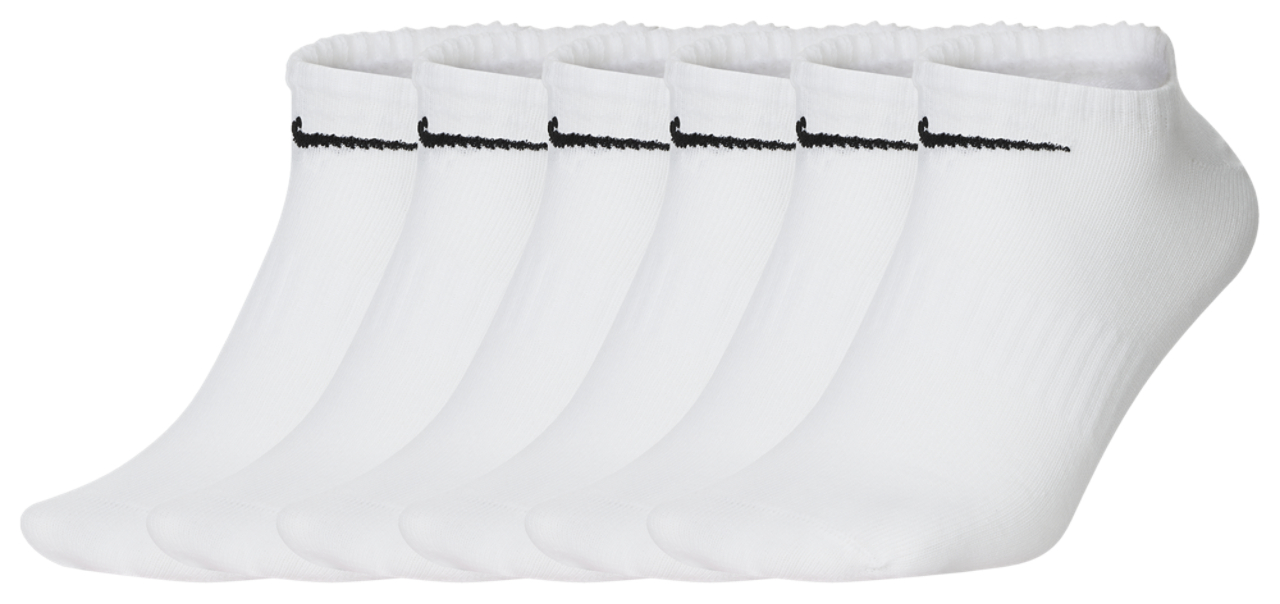 Nike Everyday Lightweight No Show Socks 6PK