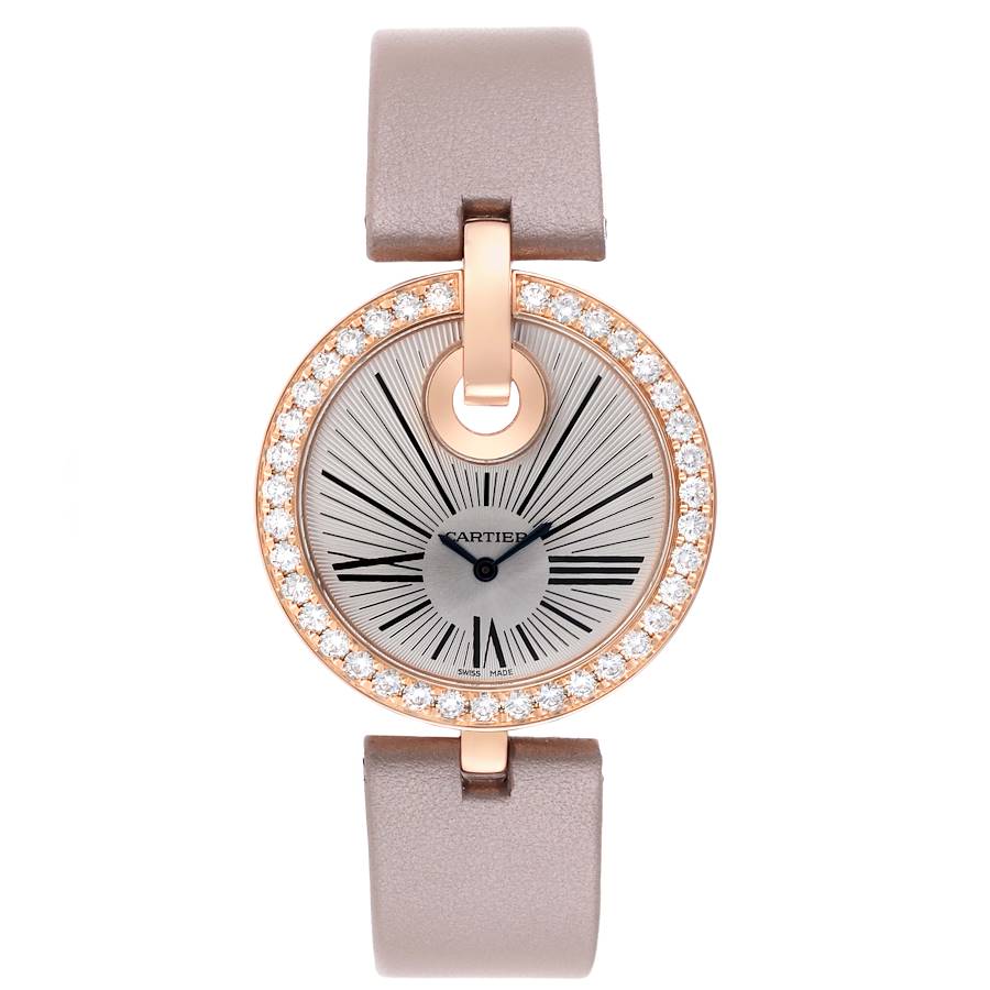 Cartier Captive Rose Gold Diamond Ladies Watch WG600011