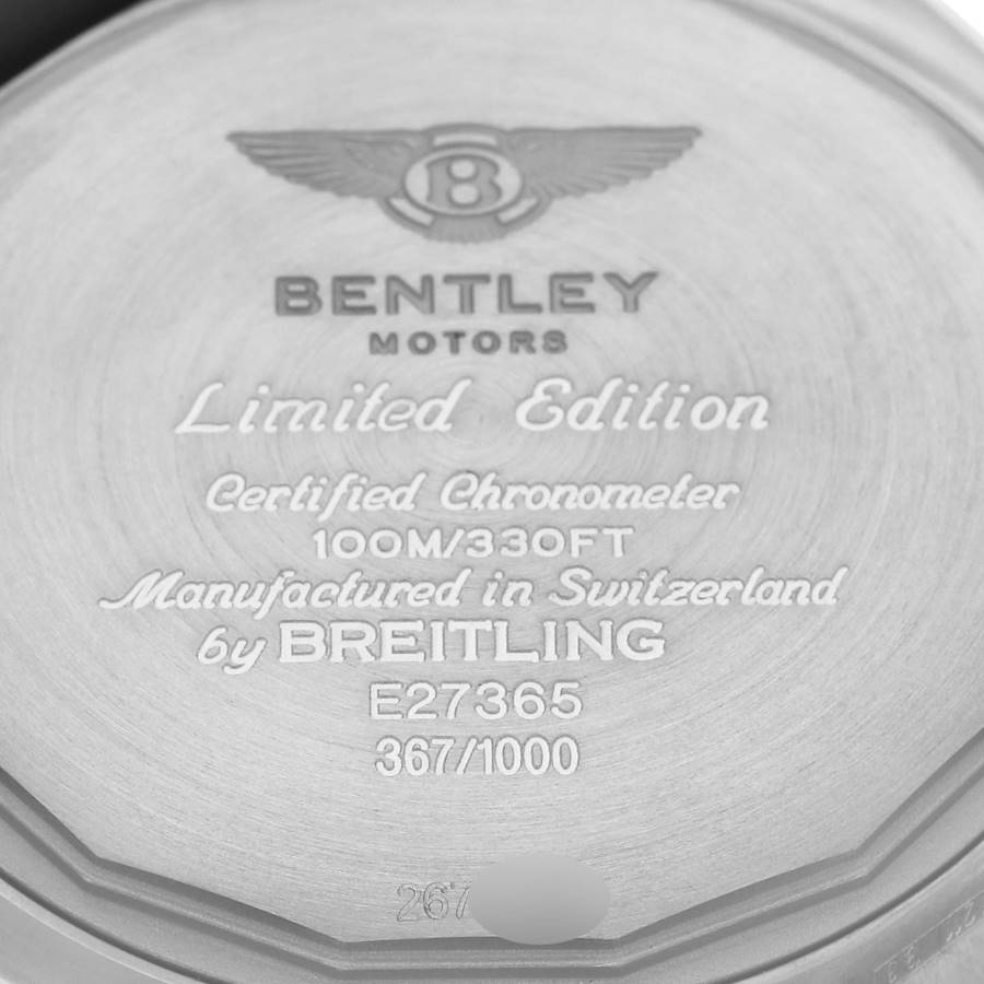 Breitling Bentley Super Sports Limited Edition Titanium Mens Watch E27365