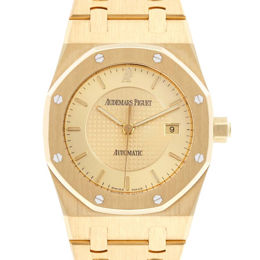 Audemars Piguet Royal Oak Yellow Gold Mens Watch 15050BA