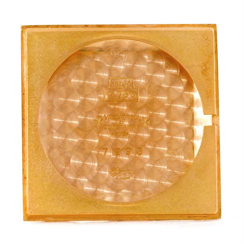 Vacheron Constantin 18K Yellow Gold Mens Watch 7293
