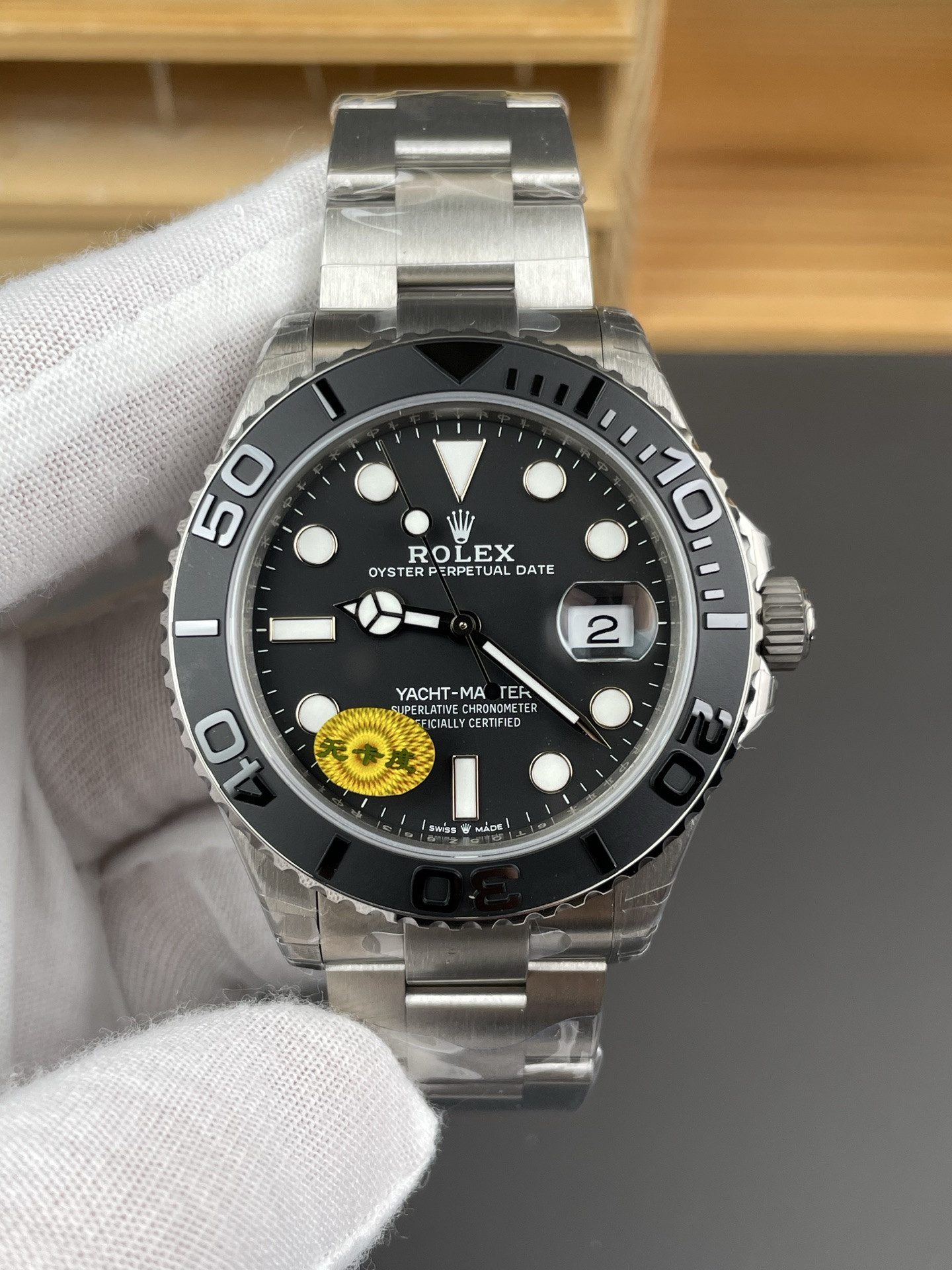 Titanium Yacht-Master with Ceramic Bezel