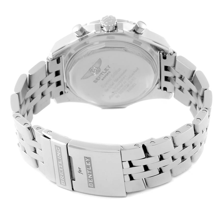 Breitling Bentley Motors GT Mother of Pearl Dial Steel Watch A13362