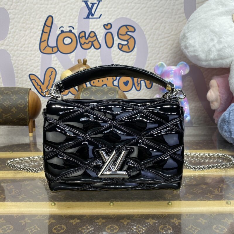 Replica Louis Vuitton Go – 14 Black Patent