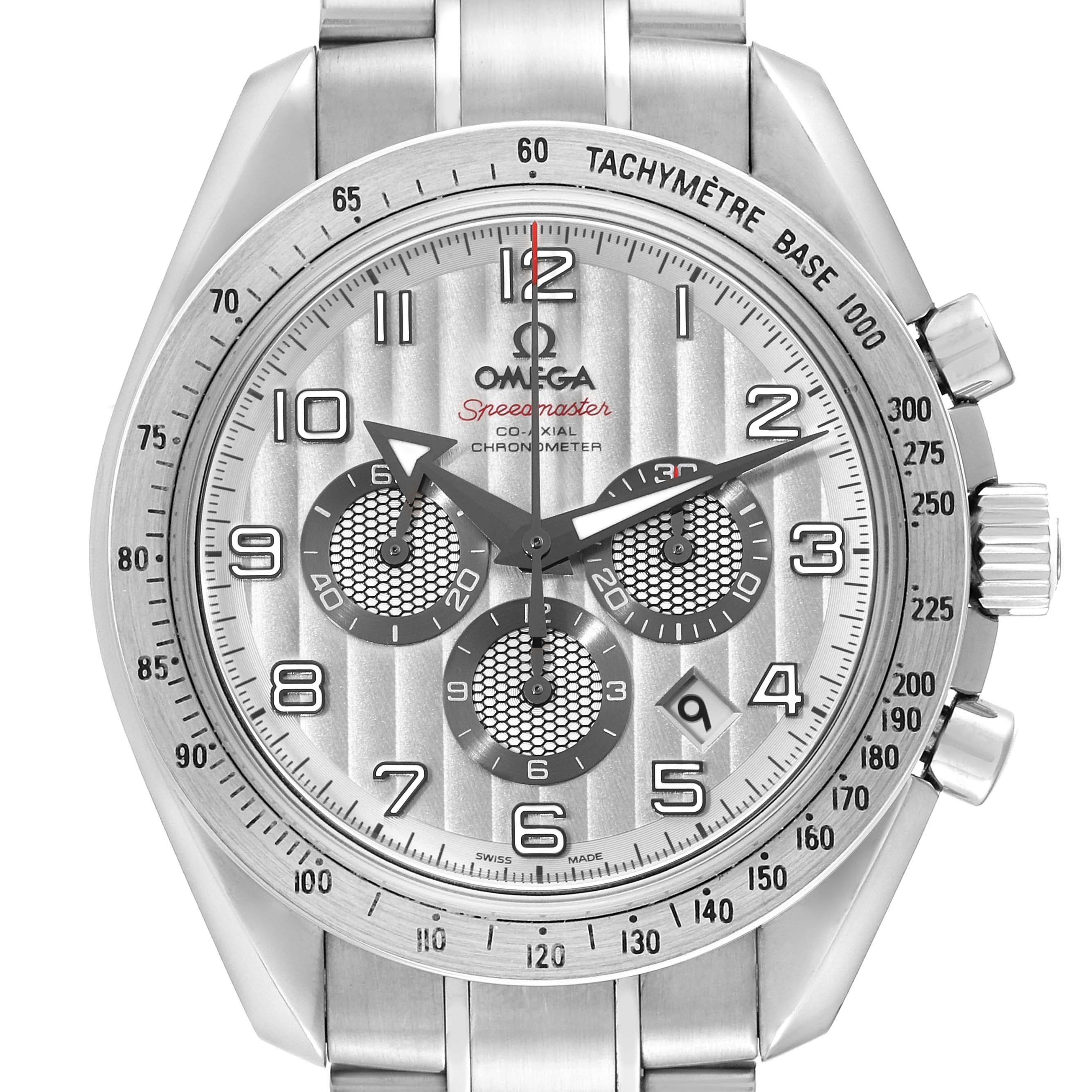 Omega Speedmaster Broad Arrow Steel Mens Watch 44.25 MM 321.10.44.50.02.001