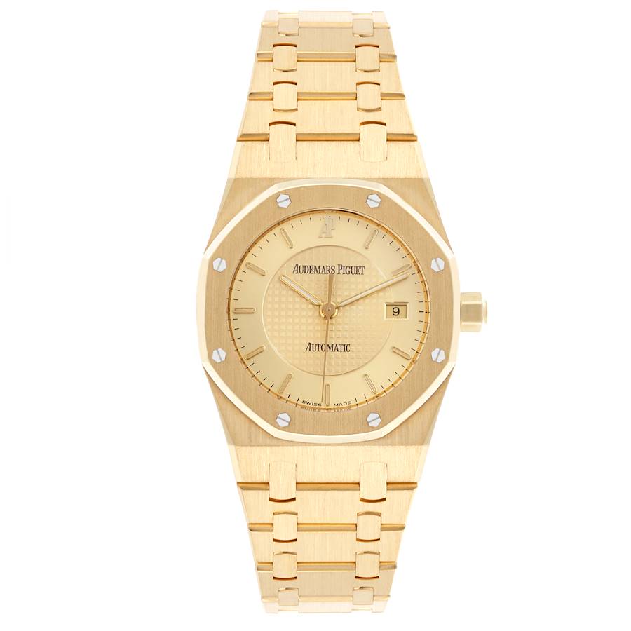 Audemars Piguet Royal Oak Yellow Gold Mens Watch 15050BA