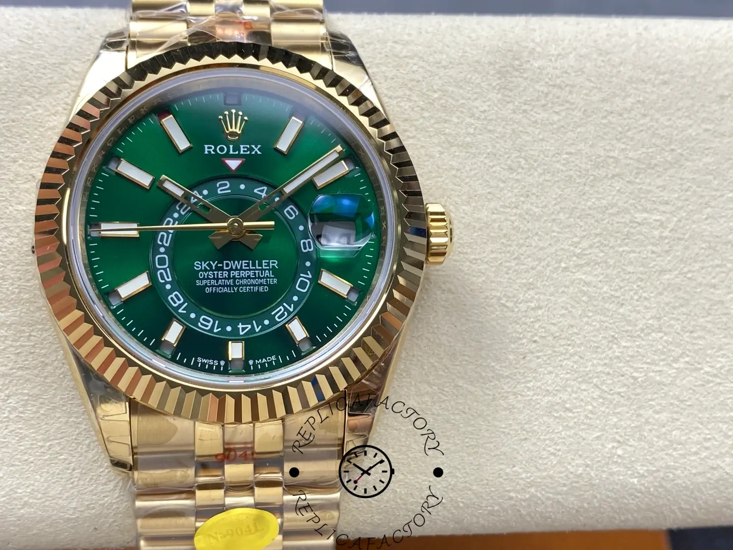 2025 Rolex Sky-Dweller m336938-0008 1:1 Clone Green Dial