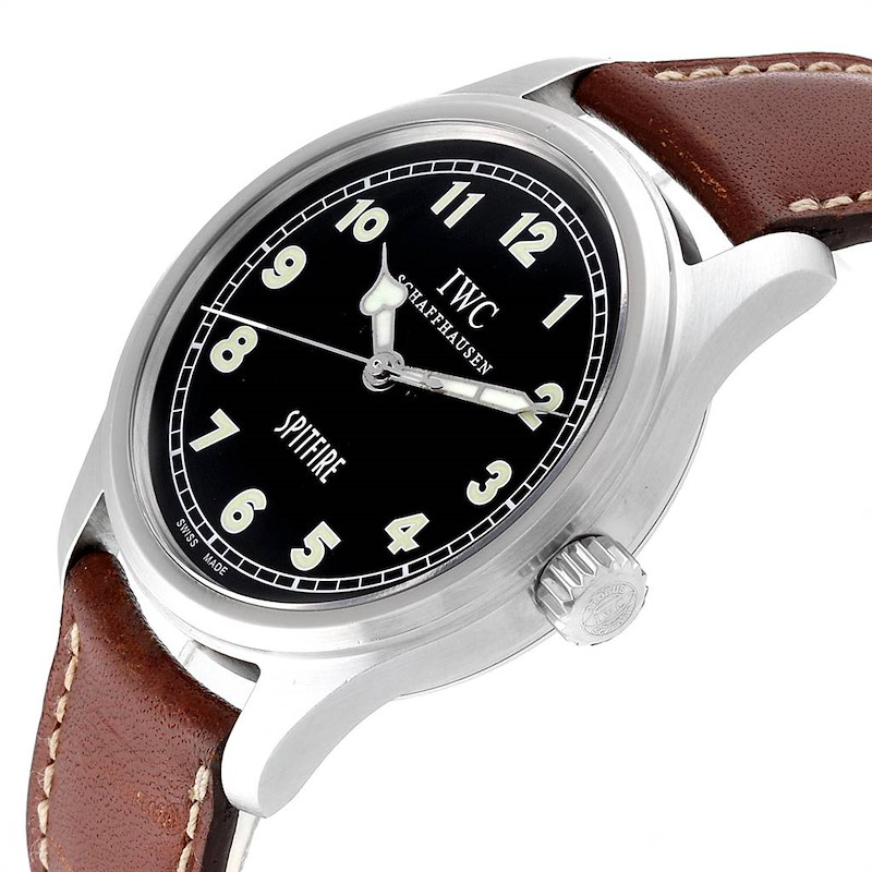 IWC Mark XV Spitfire Black Dial Limited Edition Mens Watch IW3253005