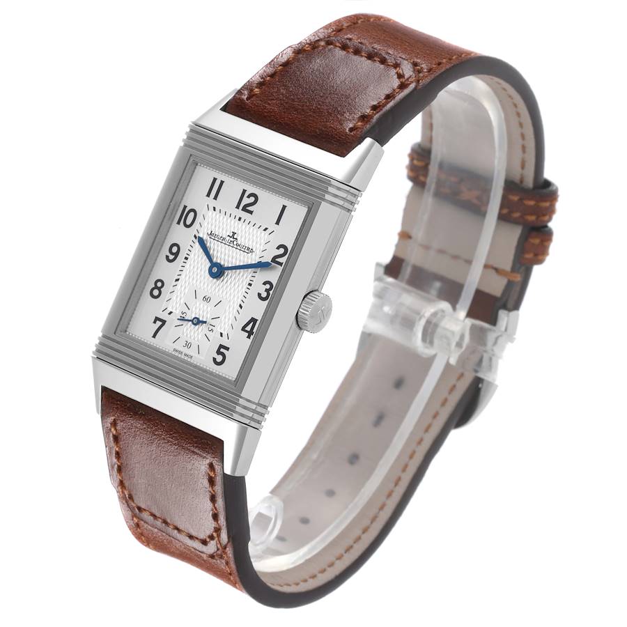 Jaeger LeCoultre Reverso Classic Small Steel Watch 213.8.62 Q2438522