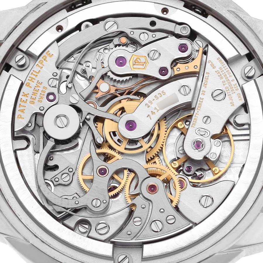 Patek Philippe Complications Chronograph White Gold Mens Watch 5172G
