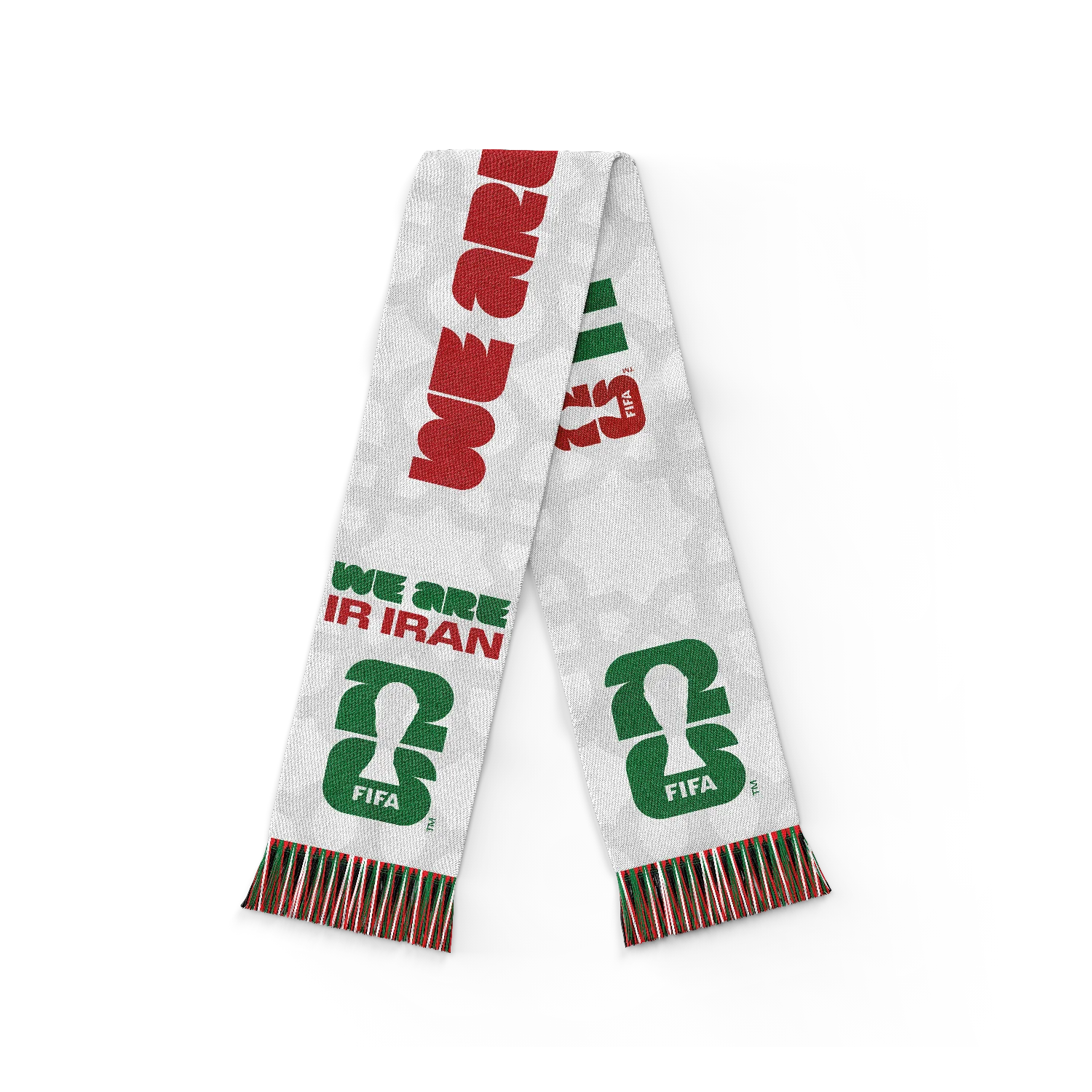 2026 World Cup We Are Iran Scarf