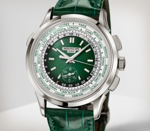 Patek Philippe Complications World Time Flyback Chronograph 39.5mm Reference : 5930P-001