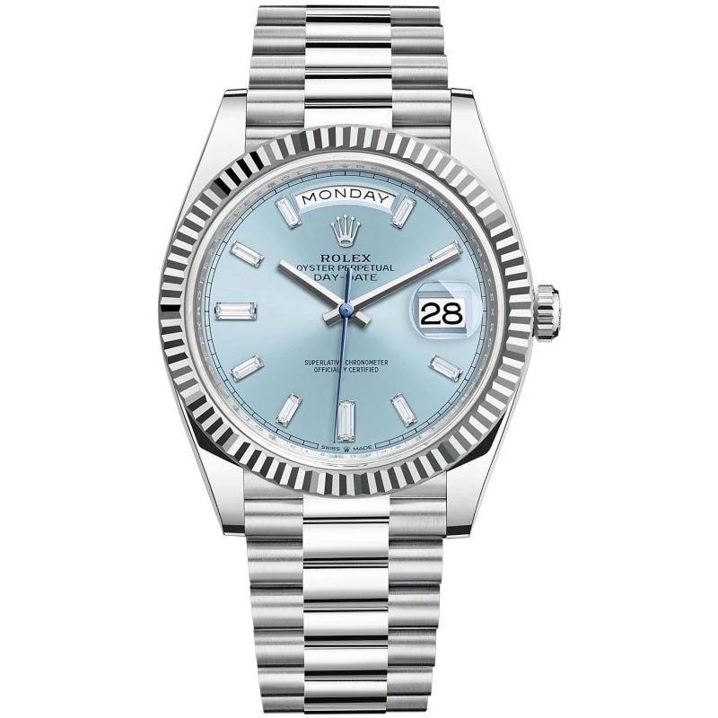 2025 NEW Rolex Land-Dweller 40 Oyster, 40 mm, Oystersteel and white gold M127334-0001