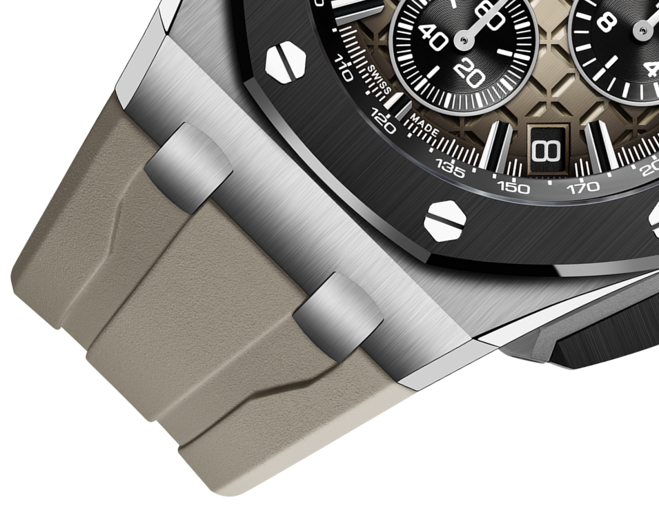 OFFSHORESmoked Light Brown Dial CHRONOGRAPH 43mm