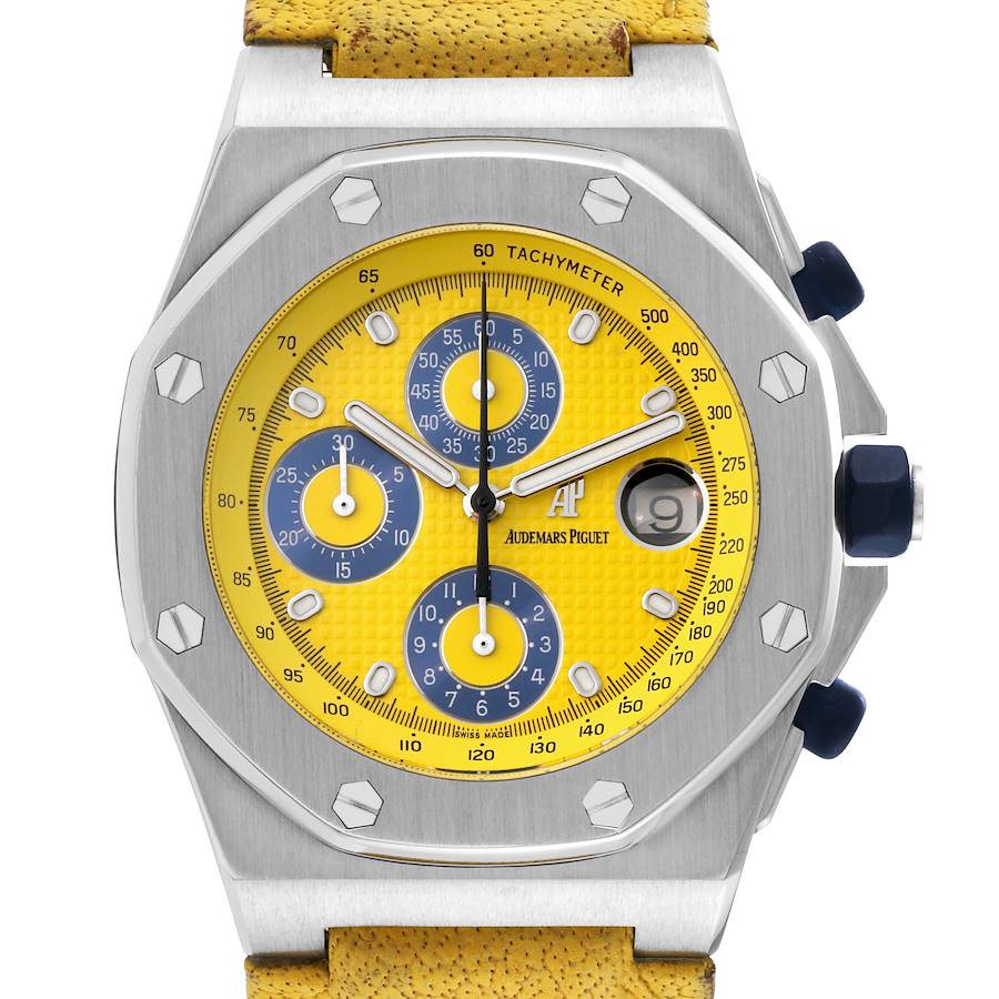 Audemars Piguet Royal Oak Offshore Bumblebee Carbon Mens Watch 25770ST