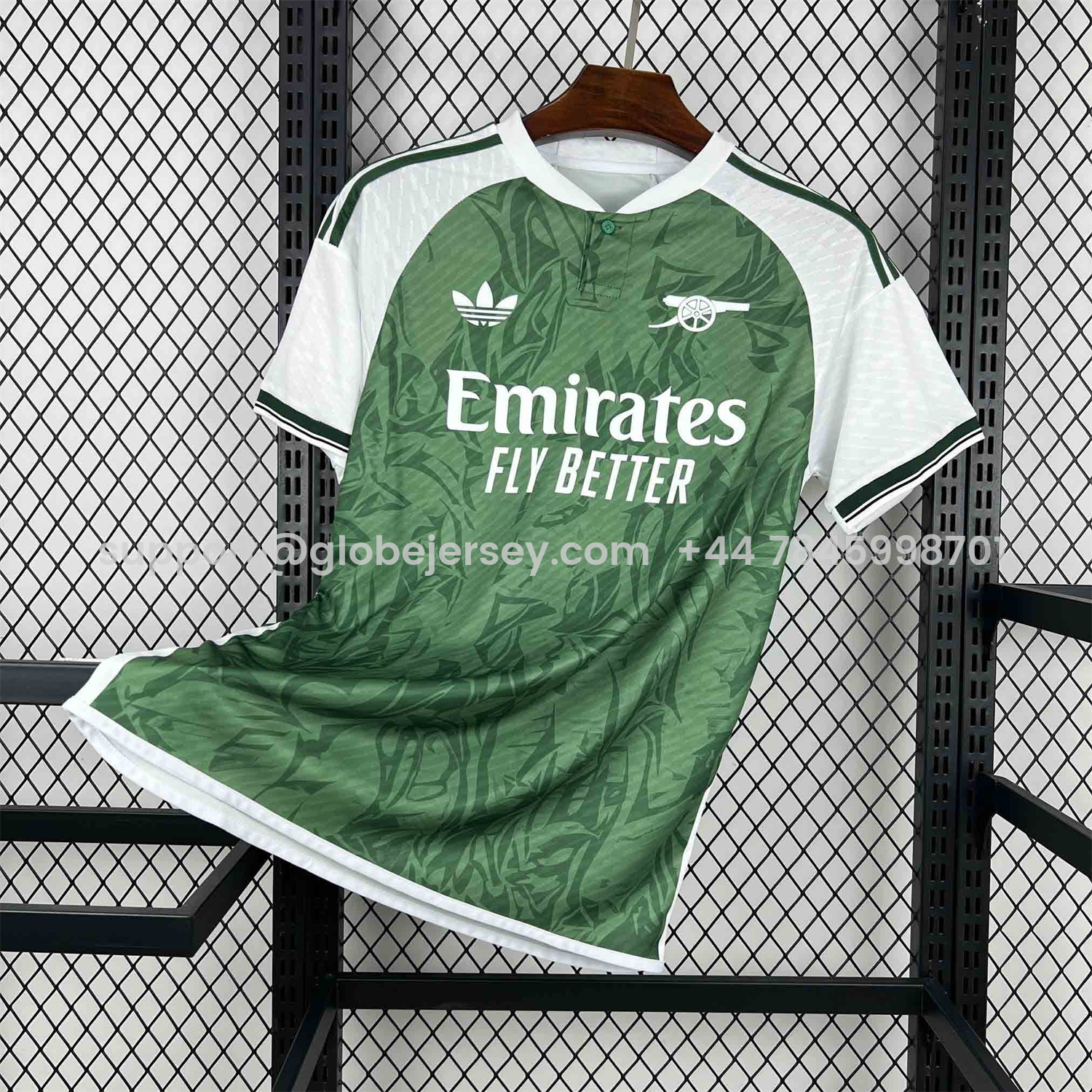 Arsenal 26-27 Green Pre-Match Training Jersey - Fans Version