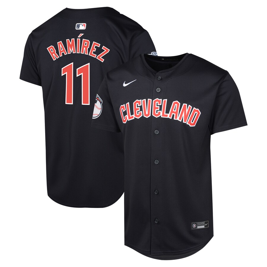 José Ramirez Cleveland Guardians Youth Alternate Limited Player Jersey  Blue