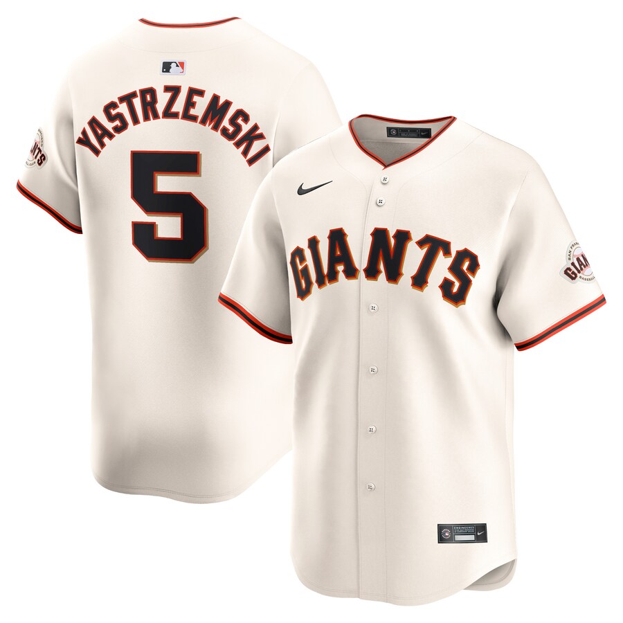 Mike Yastrzemski San Francisco Giants Youth Home Limited Player Jersey Cream