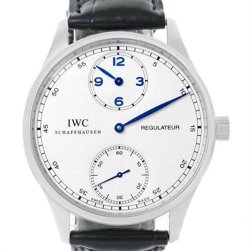IWC Portuguese Regulateur Steel Mens Watch IW544401