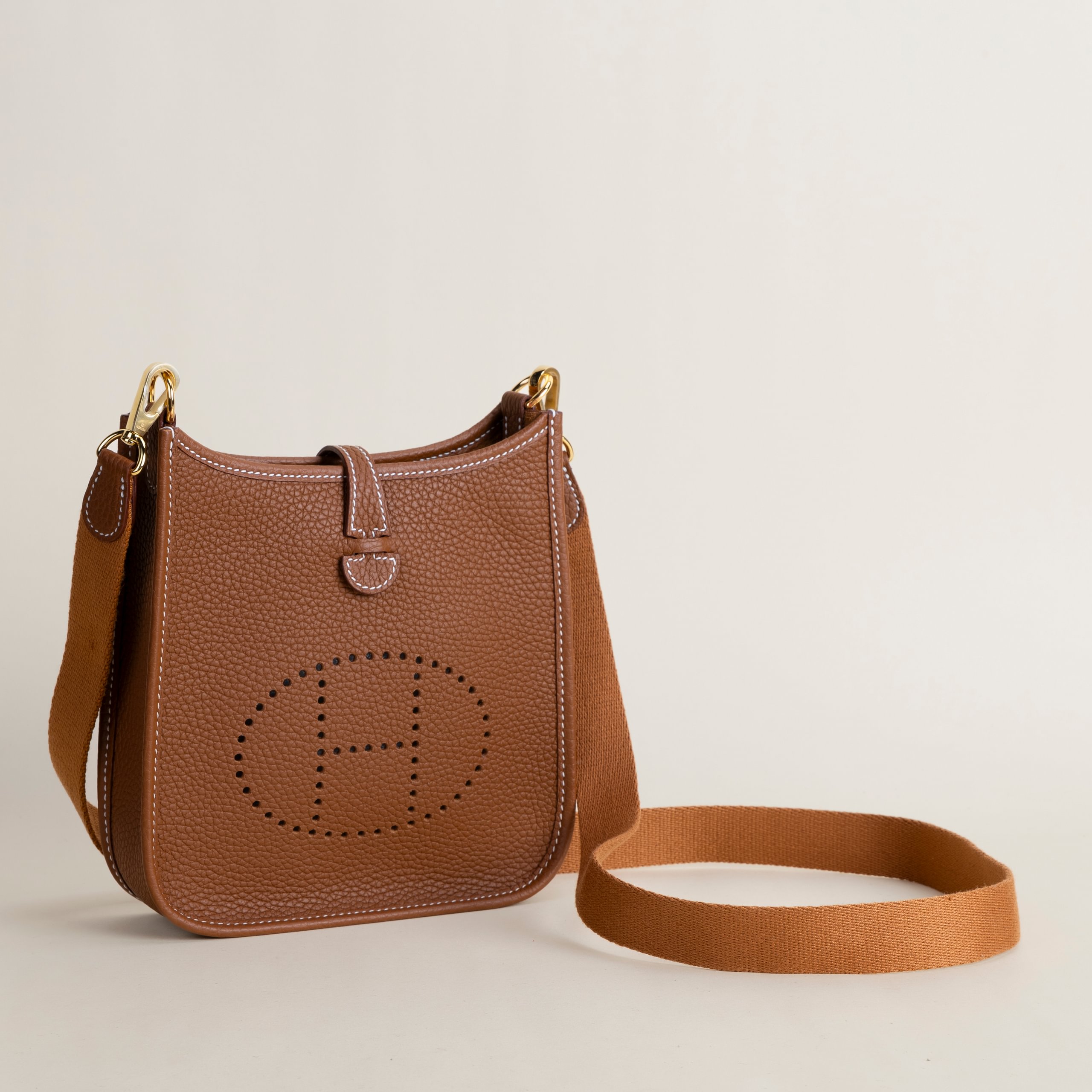 Evelyne mini clemence gold GHW