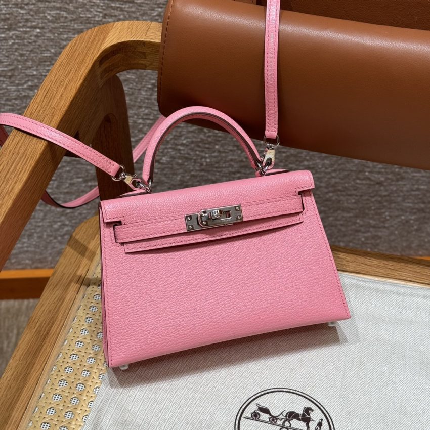 Replica Hermès Kelly Rose Confetti