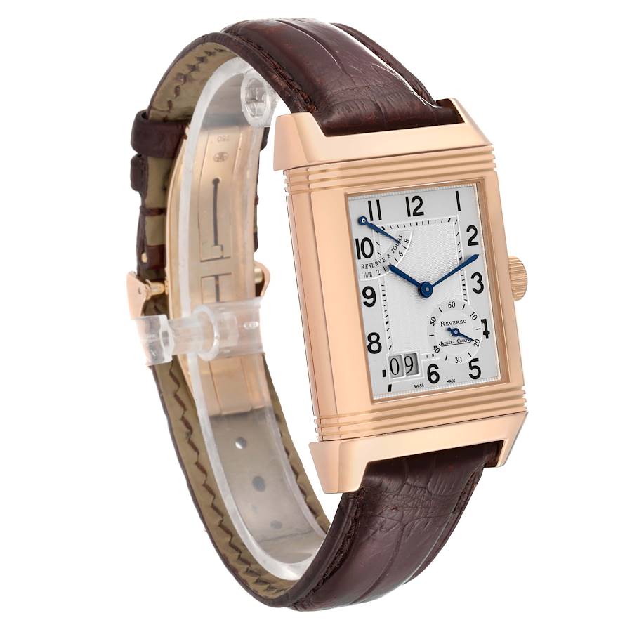 Jaeger LeCoultre Reverso Grande Date Rose Gold Mens Watch 240.2.15 Q3002401