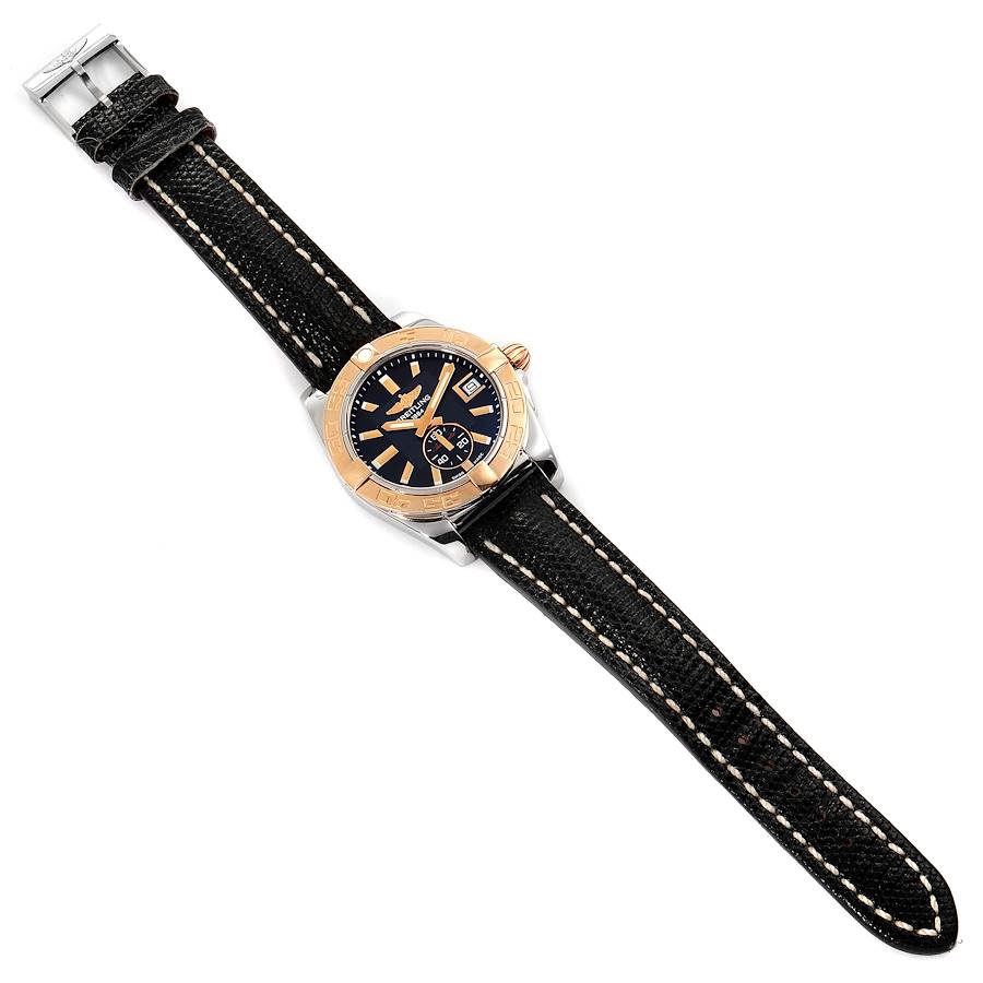 Breitling Galactic 36 Stainless Steel Rose Gold Watch C37330