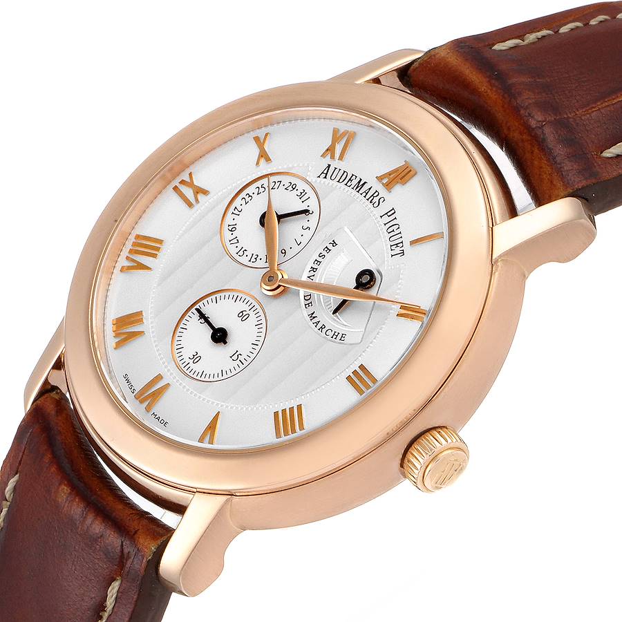Audemars Piguet Jules 18K Rose Gold Mens Watch 25955OR